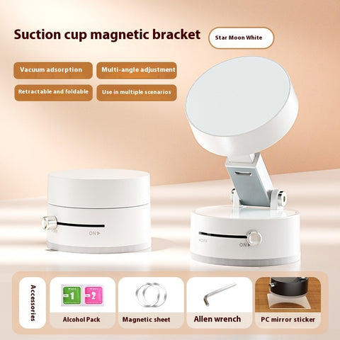 SecureHold Pro: Foldable Magnetic Vacuum Car Phone Mount for Effortless Navigation