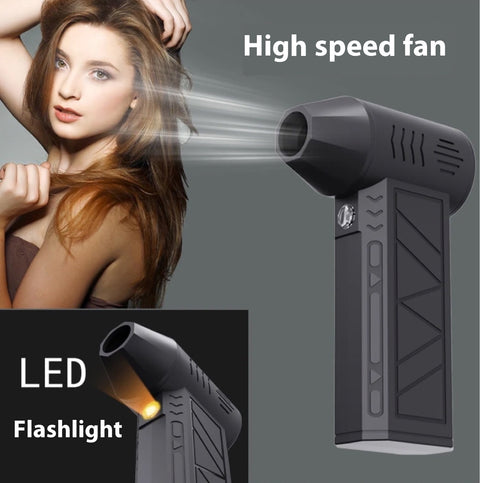 AirFlow Mini: High-Speed Portable Hair Dryer & Dust Blower