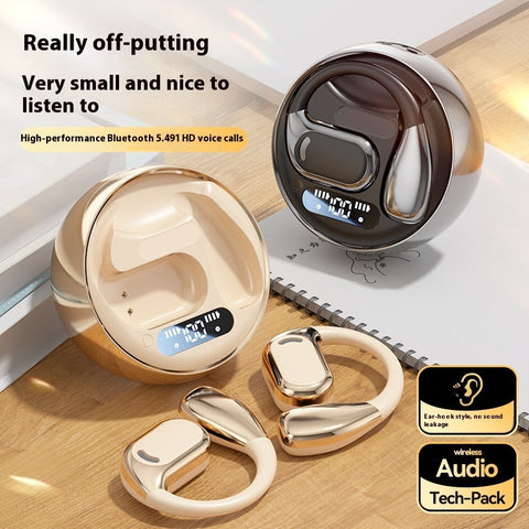 AirWave Freedom: Ultra-Long Battery Open-Ear Bluetooth Headset