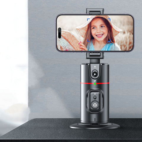 AI TrackMaster Pro: 360° Intelligent Facial Tracking Stabilizer for Dynamic Content
